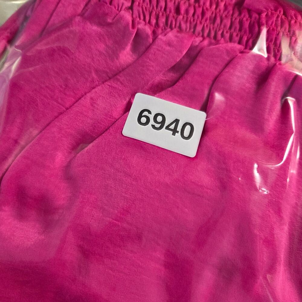 Steve Madden XS Pink Prairie Dreams Flutter Sleeve Mini Dress - Picture 11 of 11